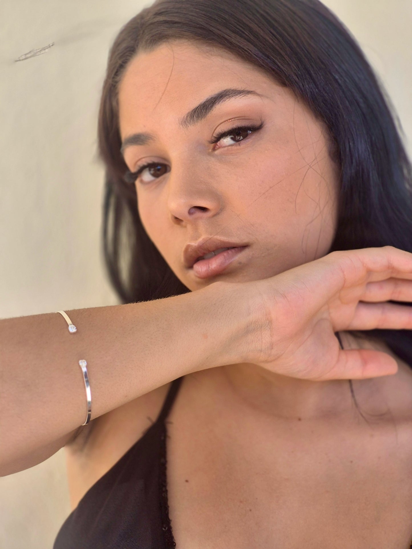 Bracelete em Prata - Pontos de Luz