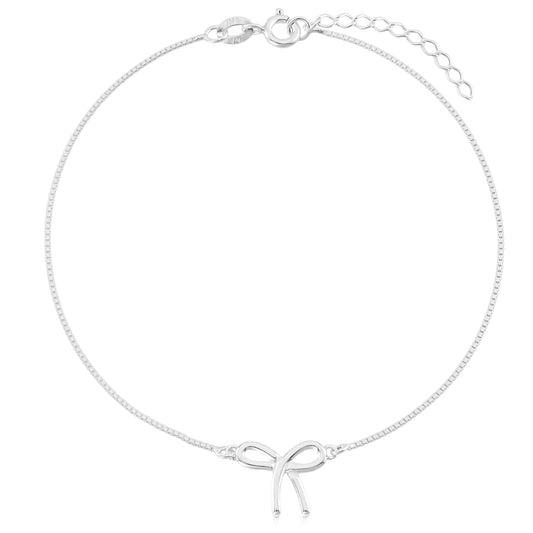 Pulseira em Prata - Laço